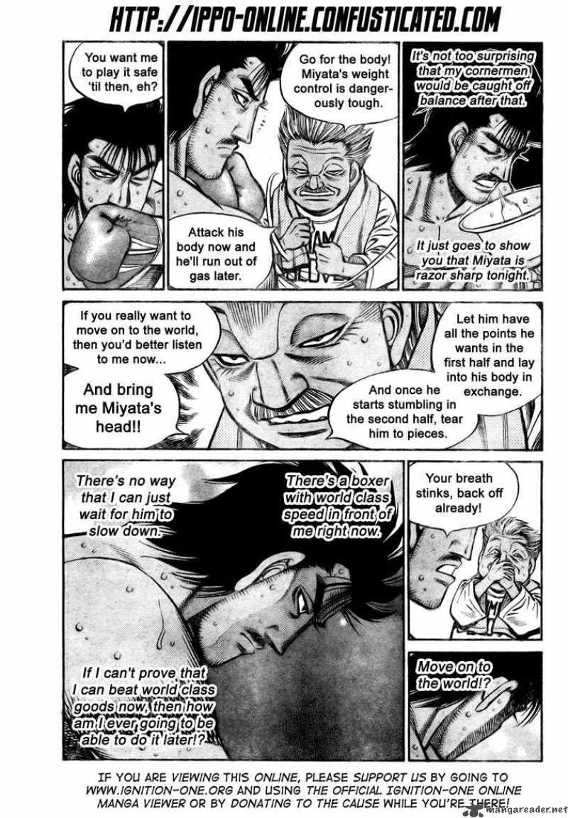 HAJIME NO IPPO Chapter 824 - Page 3