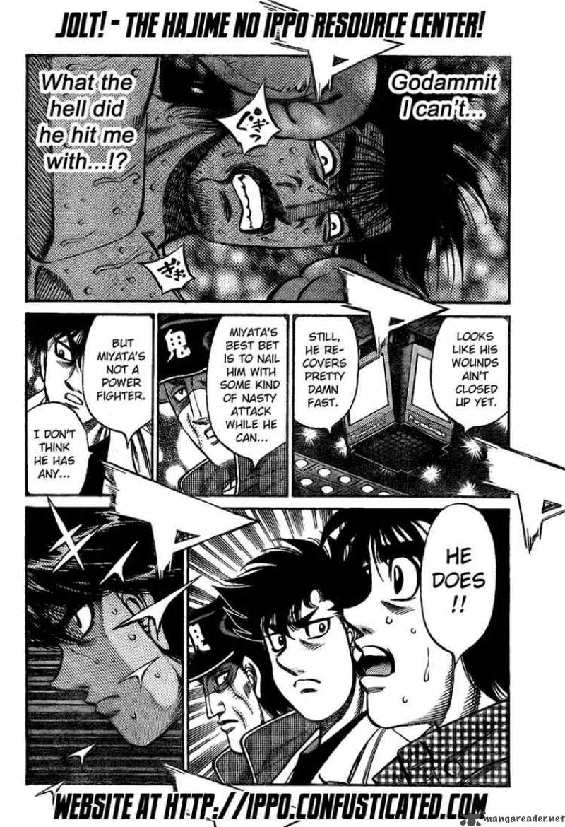 HAJIME NO IPPO Chapter 826 - Page 14