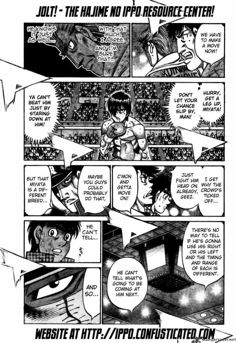 HAJIME NO IPPO Chapter 830 - Page 11