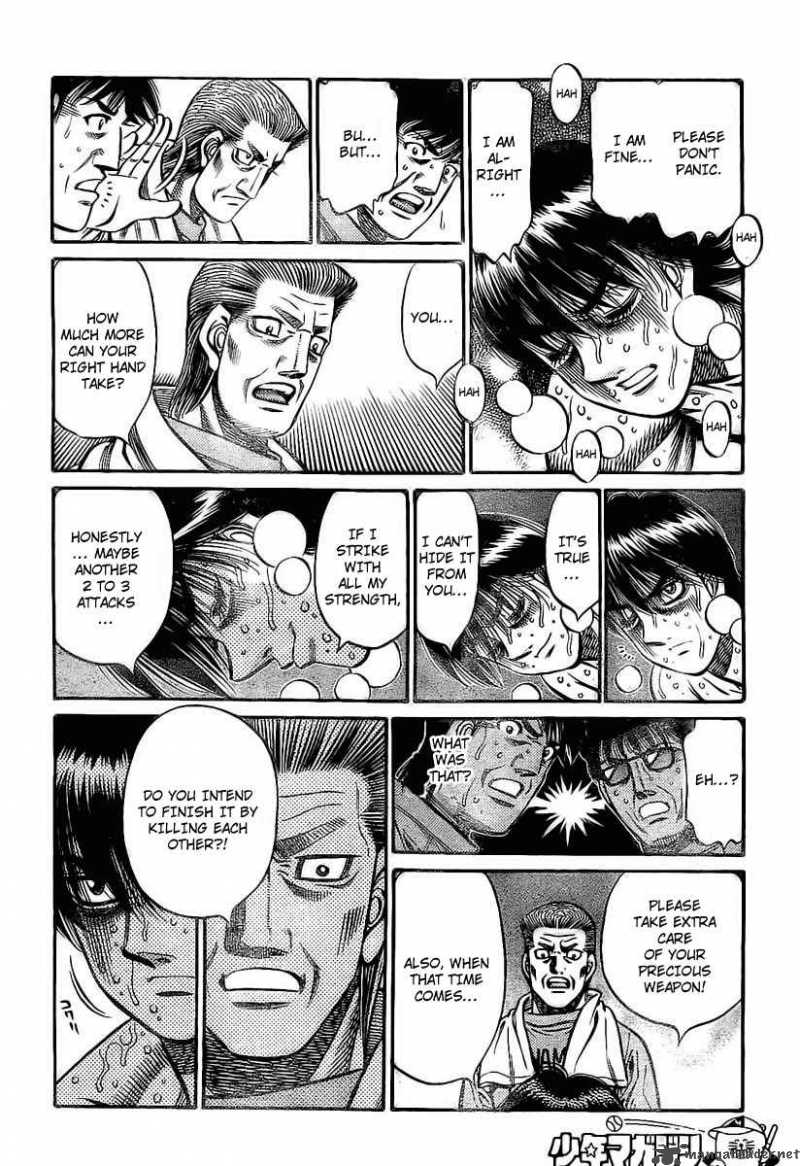 HAJIME NO IPPO Chapter 839 - Page 8