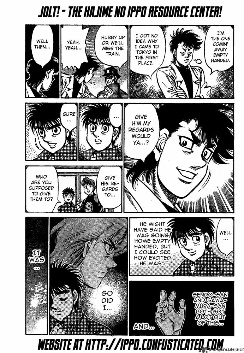 HAJIME NO IPPO Chapter 849 - Page 12