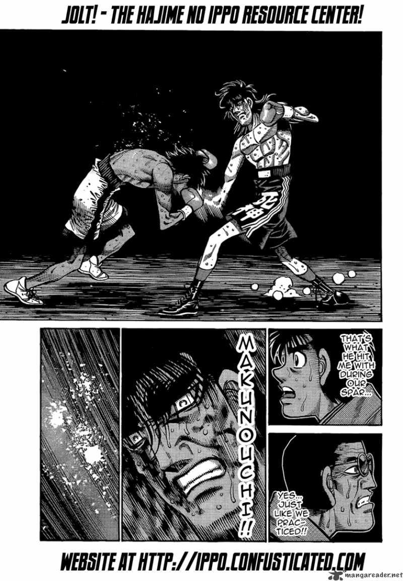 HAJIME NO IPPO Chapter 855 - Page 11