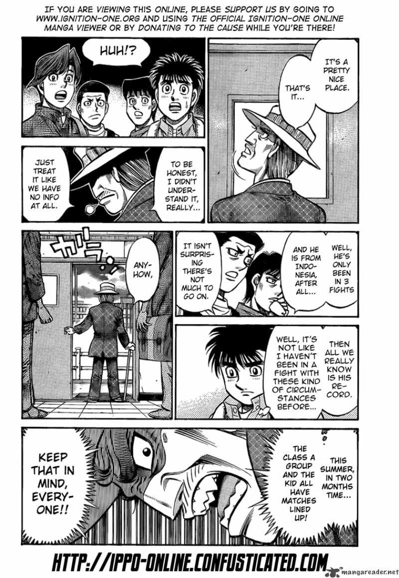 HAJIME NO IPPO Chapter 857 - Page 2