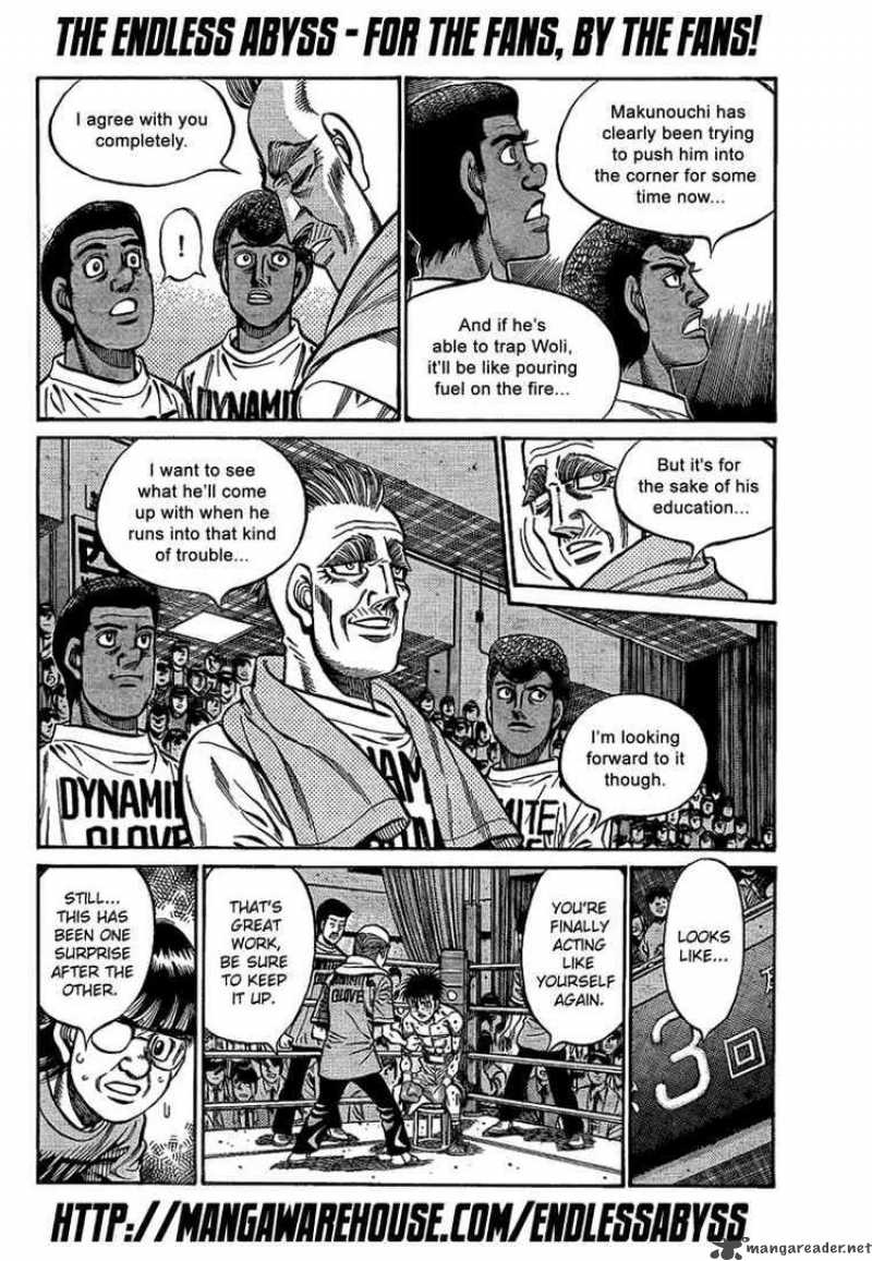 HAJIME NO IPPO Chapter 872 - Page 8