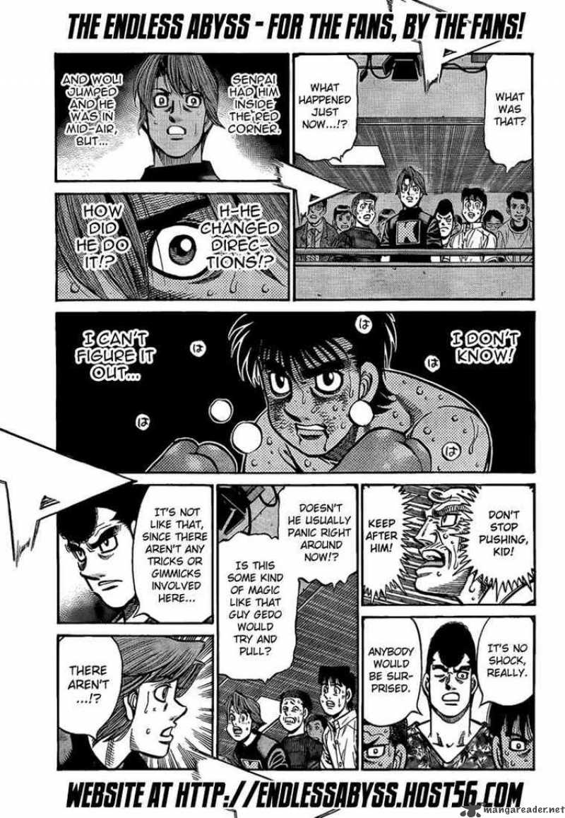 HAJIME NO IPPO Chapter 873 - Page 9