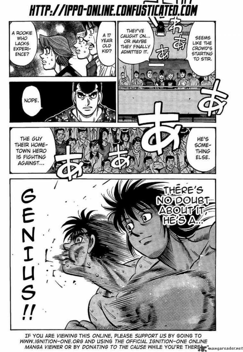 HAJIME NO IPPO Chapter 875 - Page 6