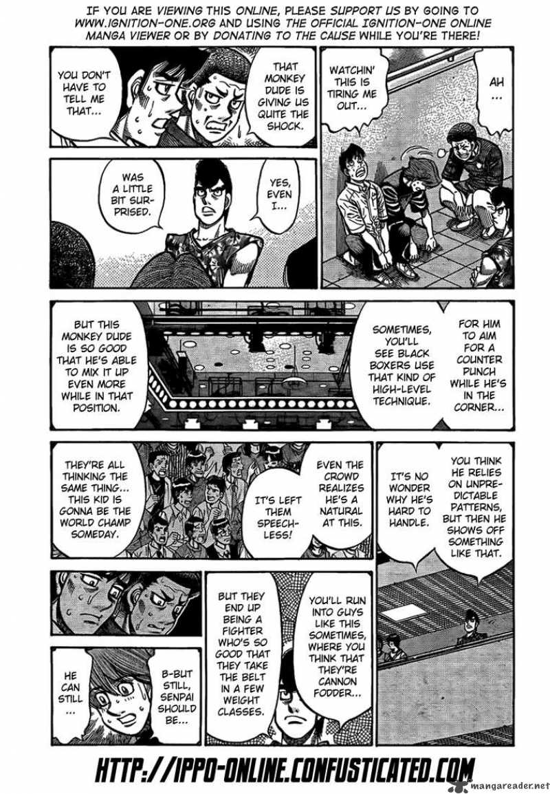 HAJIME NO IPPO Chapter 878 - Page 12