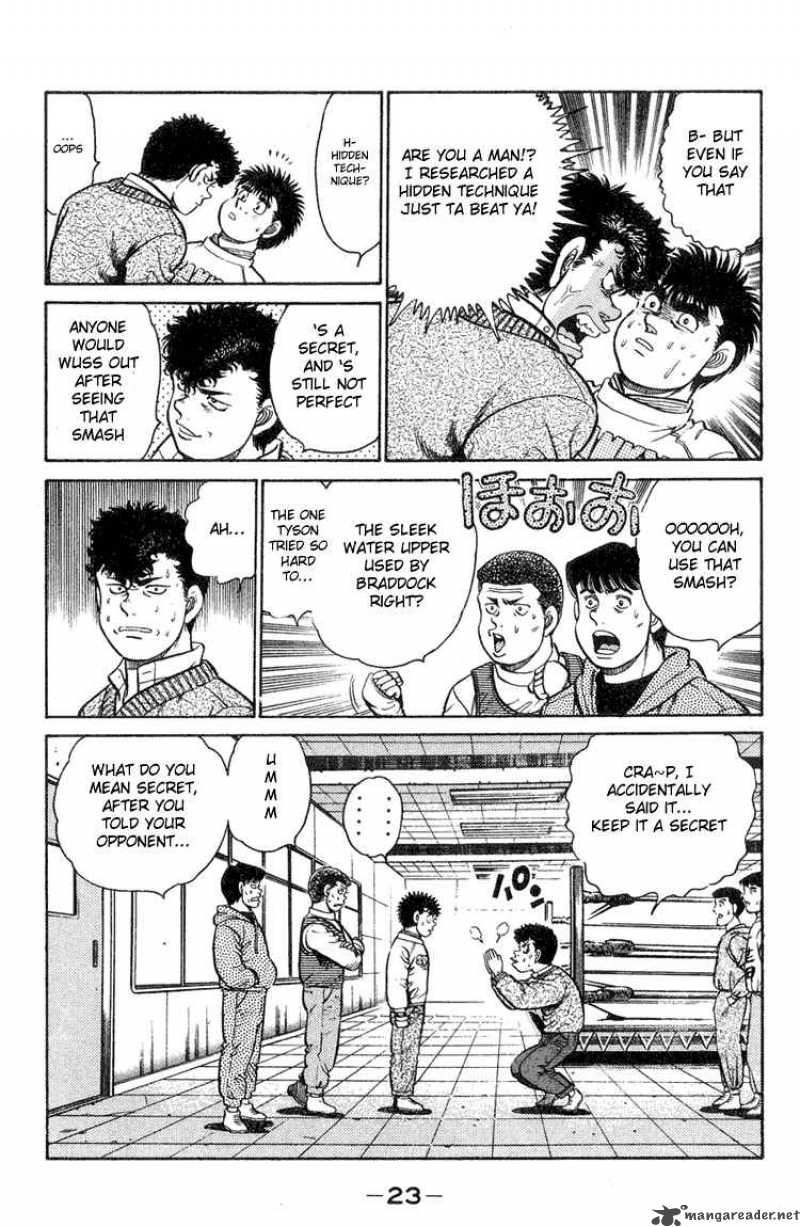 HAJIME NO IPPO Chapter 88 - Page 22