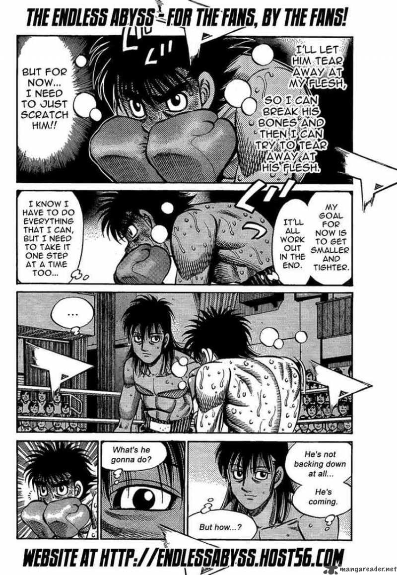 HAJIME NO IPPO Chapter 881 - Page 4