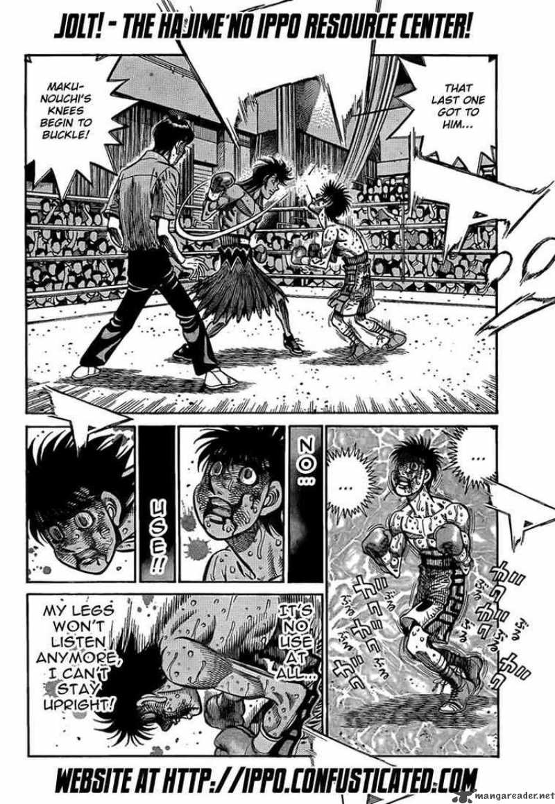 HAJIME NO IPPO Chapter 882 - Page 8