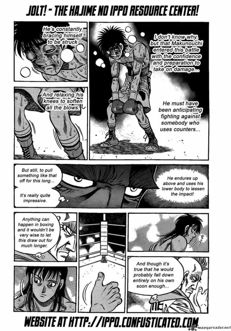 HAJIME NO IPPO Chapter 886 - Page 10