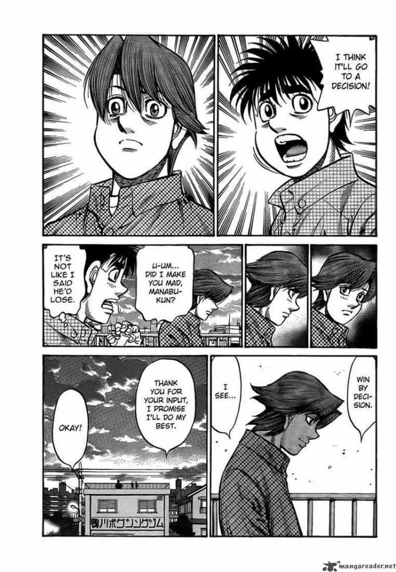 HAJIME NO IPPO Chapter 899 - Page 9