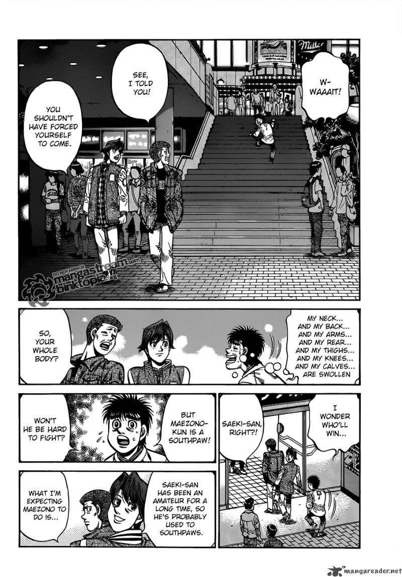 HAJIME NO IPPO Chapter 918 - Page 8