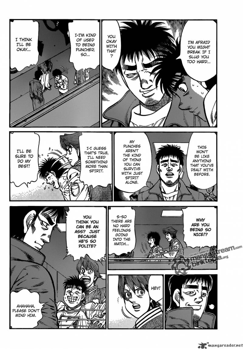 HAJIME NO IPPO Chapter 919 - Page 4