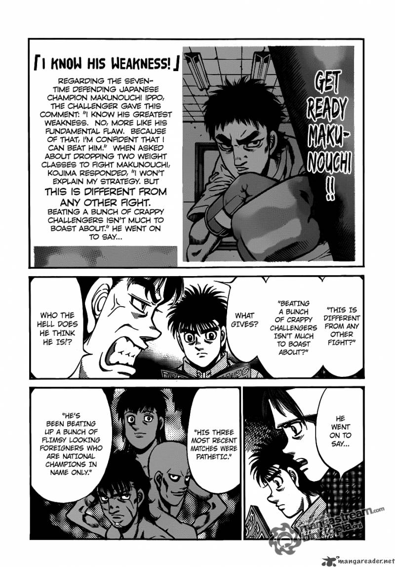 HAJIME NO IPPO Chapter 921 - Page 10