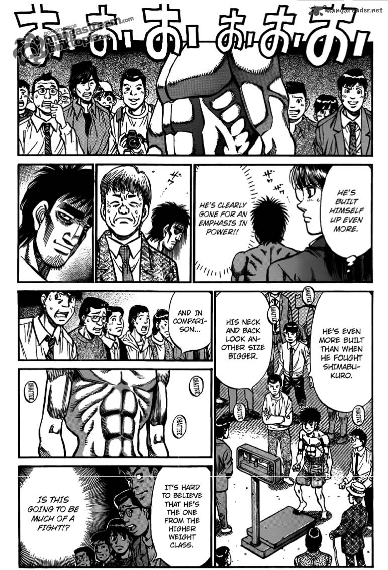 HAJIME NO IPPO Chapter 927 - Page 13