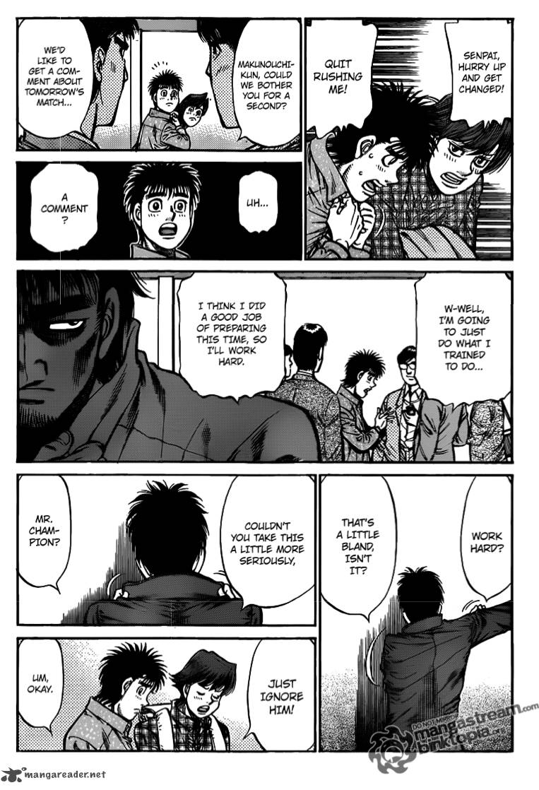 HAJIME NO IPPO Chapter 927 - Page 17