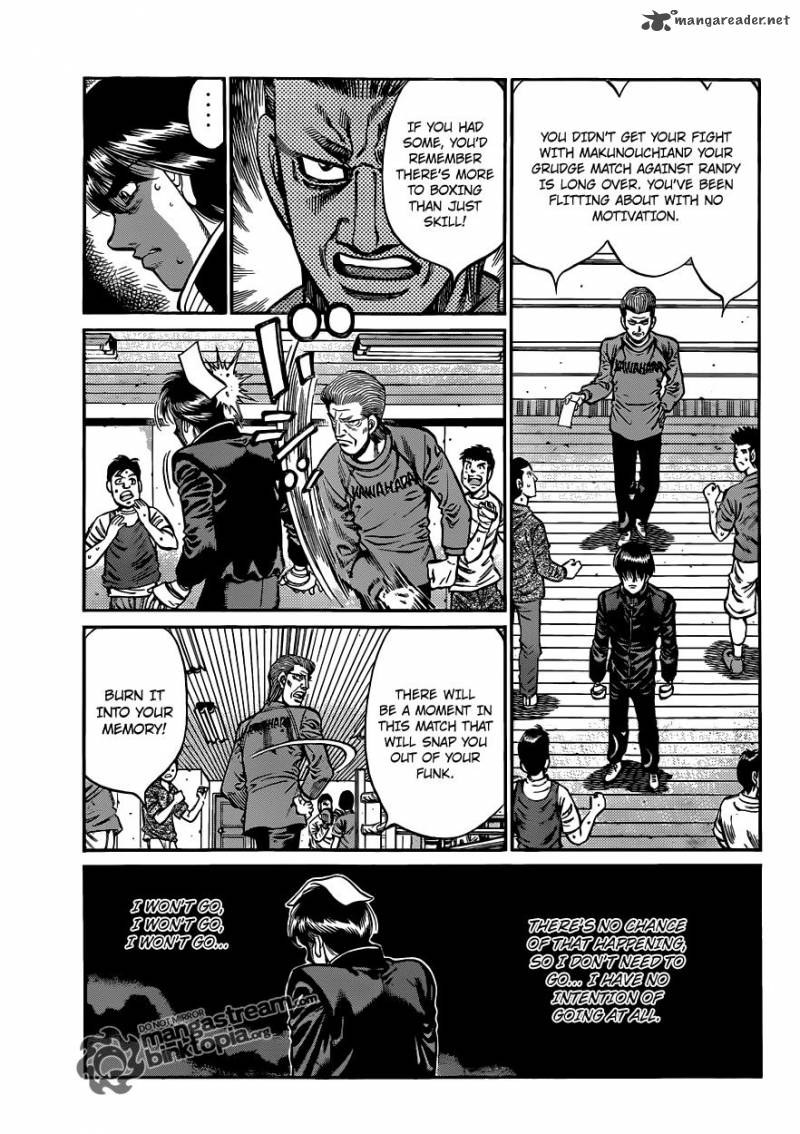 HAJIME NO IPPO Chapter 929 - Page 12