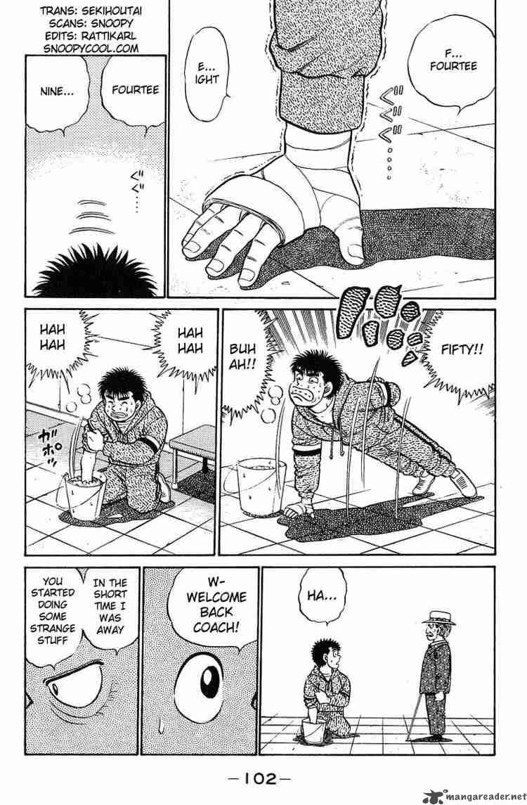 HAJIME NO IPPO Chapter 93 - Page 2