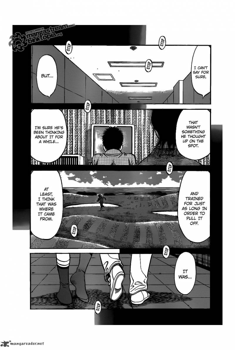 HAJIME NO IPPO Chapter 941 - Page 13