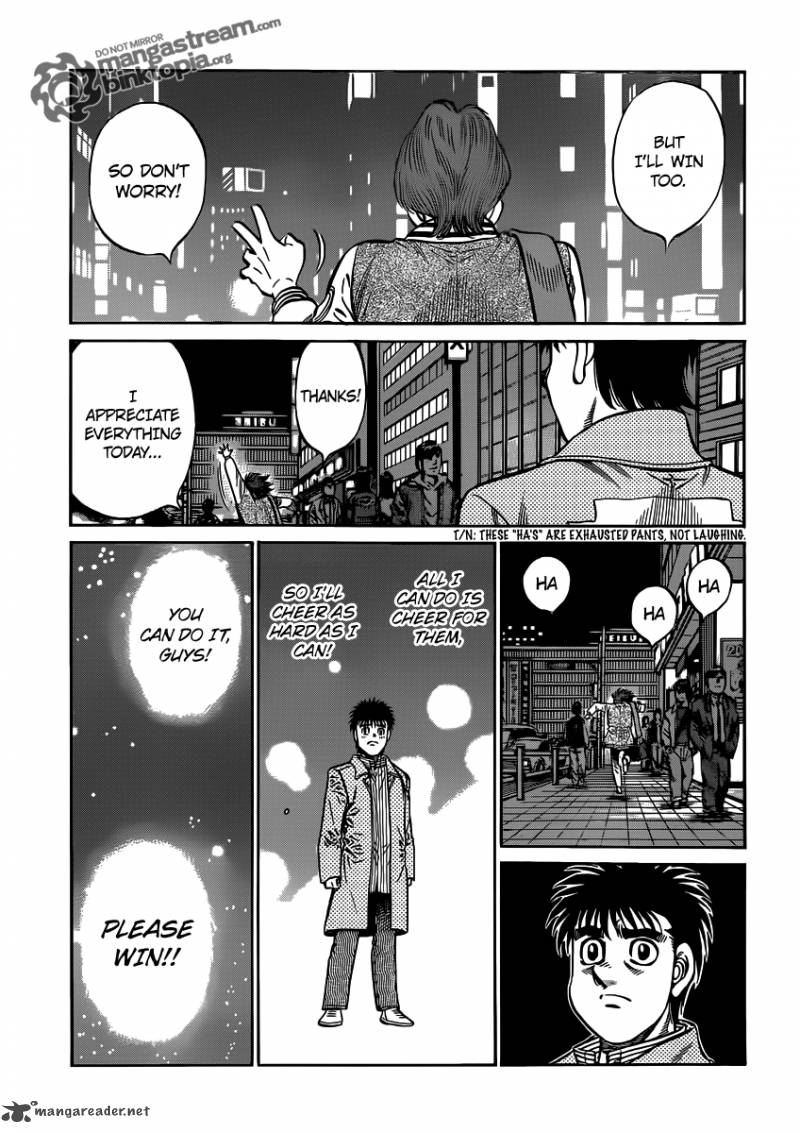 HAJIME NO IPPO Chapter 948 - Page 12