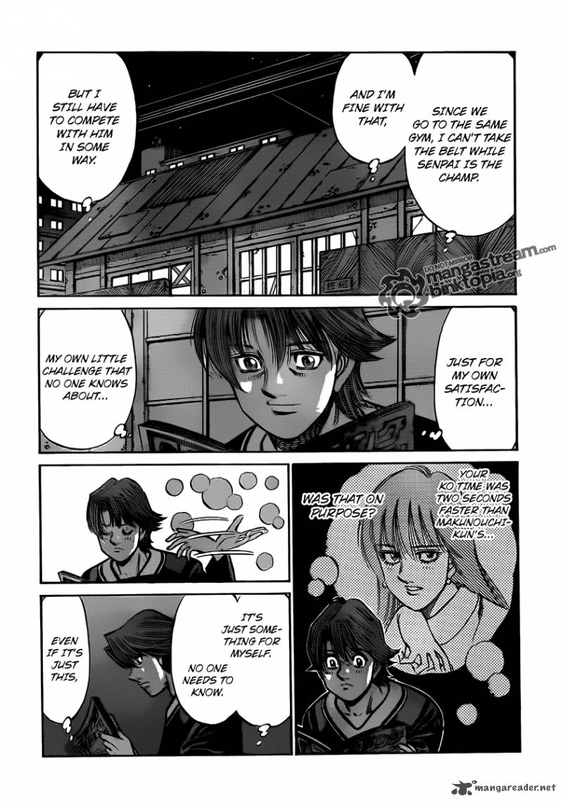 HAJIME NO IPPO Chapter 952 - Page 11