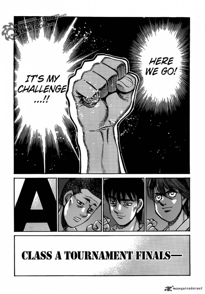 HAJIME NO IPPO Chapter 952 - Page 13