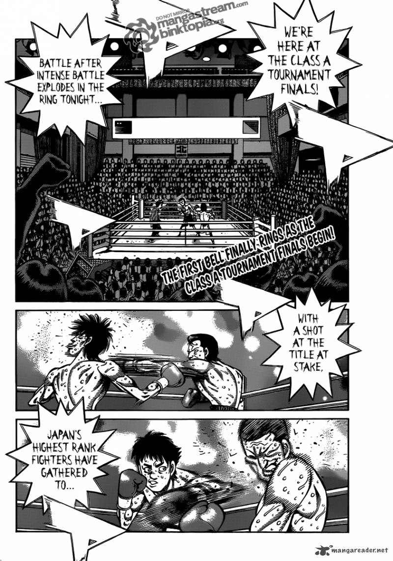 HAJIME NO IPPO Chapter 953 - Page 2