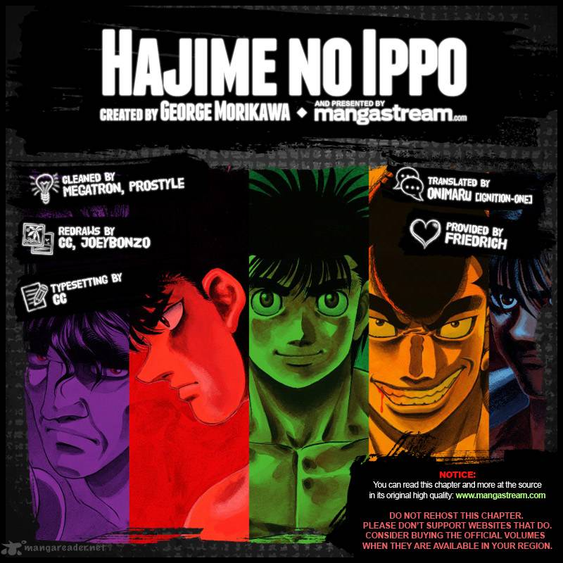 HAJIME NO IPPO Chapter 965 - Page 2