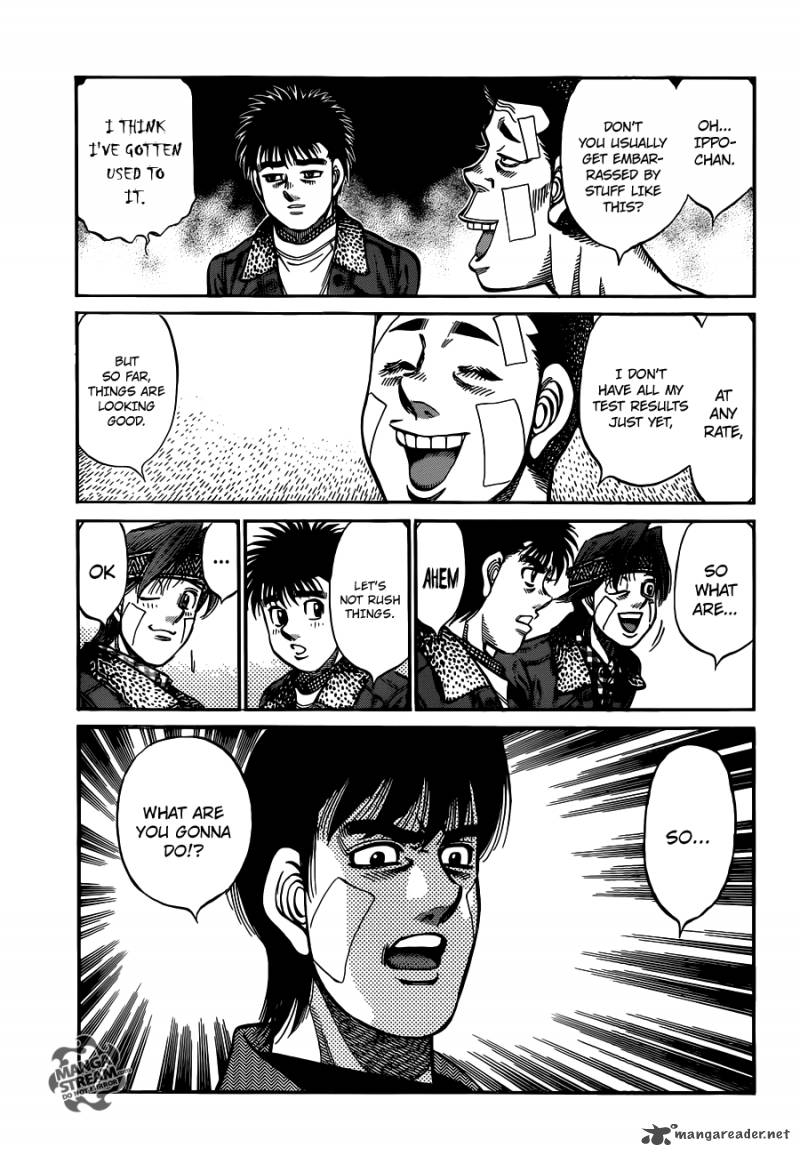 HAJIME NO IPPO Chapter 978 - Page 15