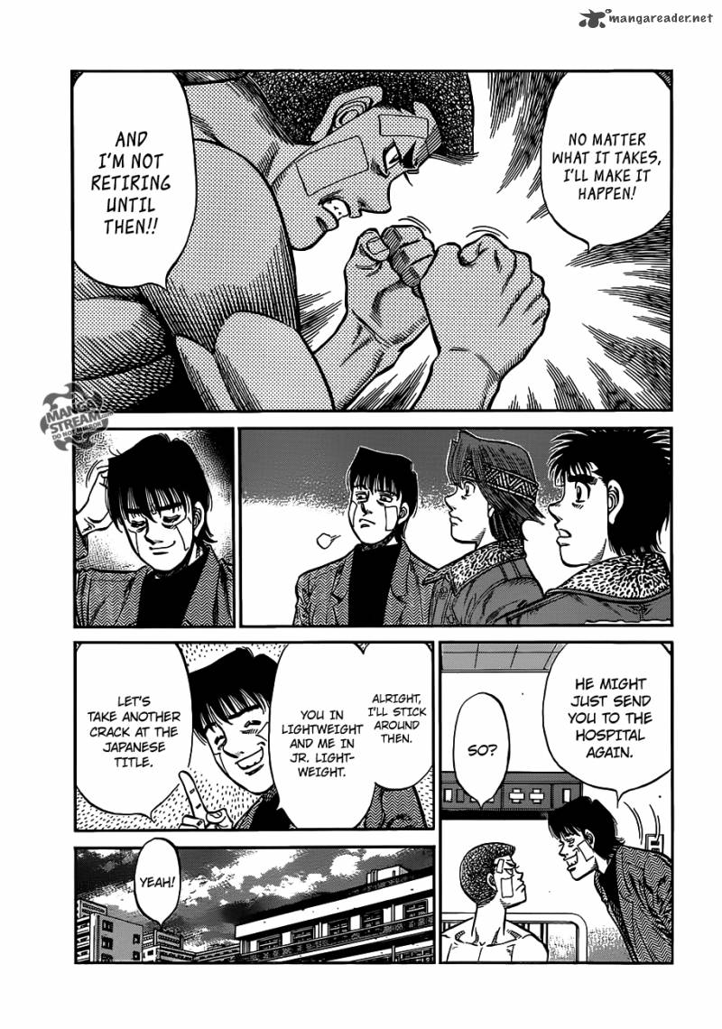 HAJIME NO IPPO Chapter 979 - Page 13