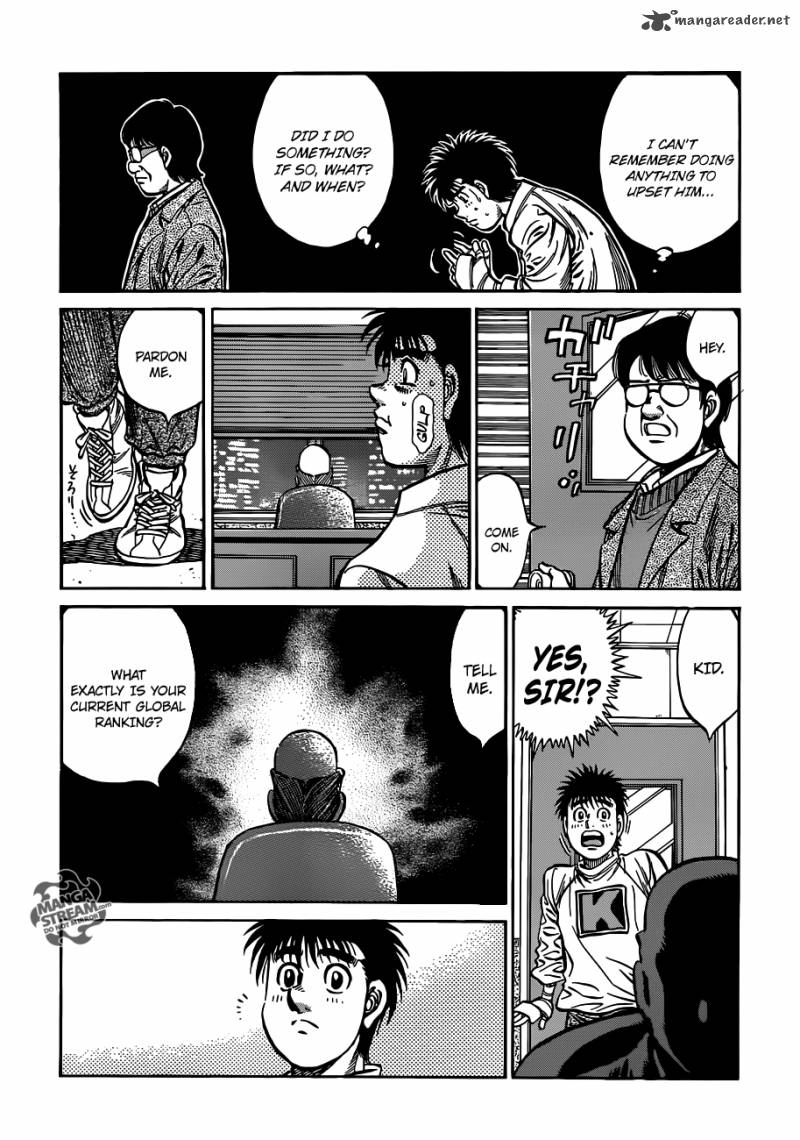 HAJIME NO IPPO Chapter 980 - Page 15