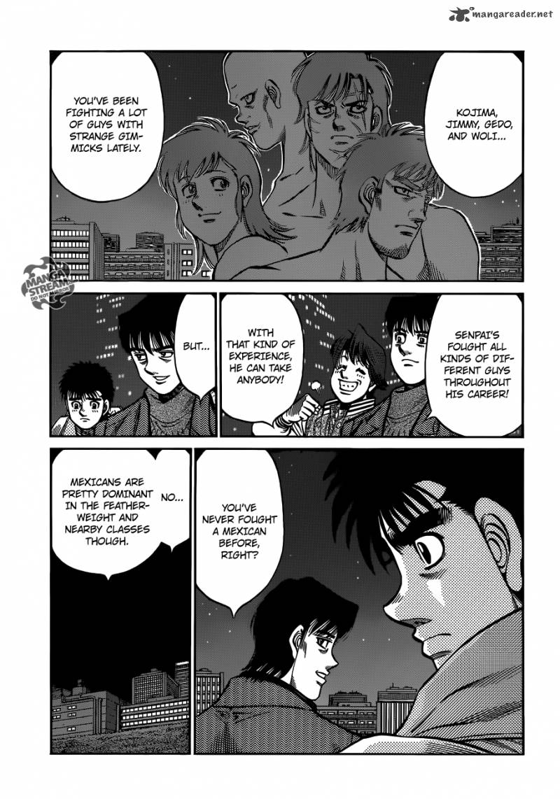 HAJIME NO IPPO Chapter 981 - Page 14