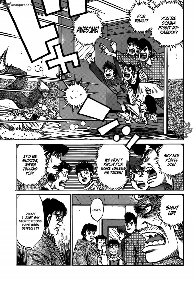 HAJIME NO IPPO Chapter 981 - Page 4