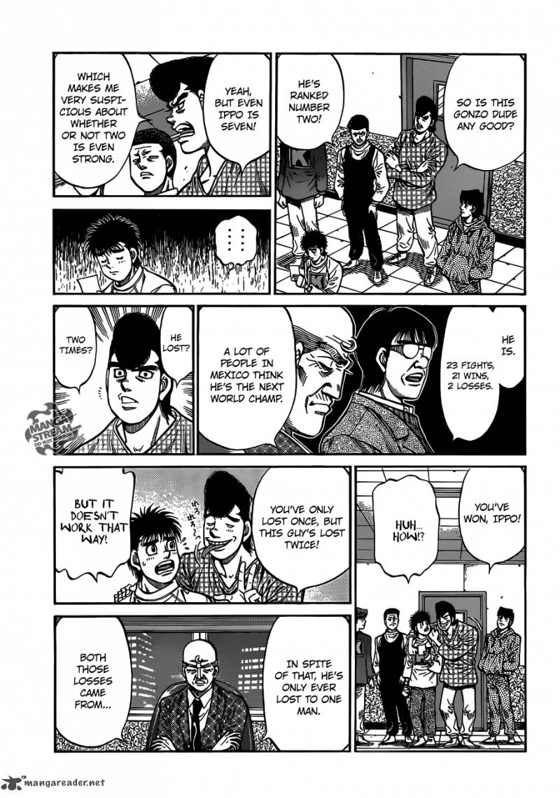 HAJIME NO IPPO Chapter 981 - Page 8