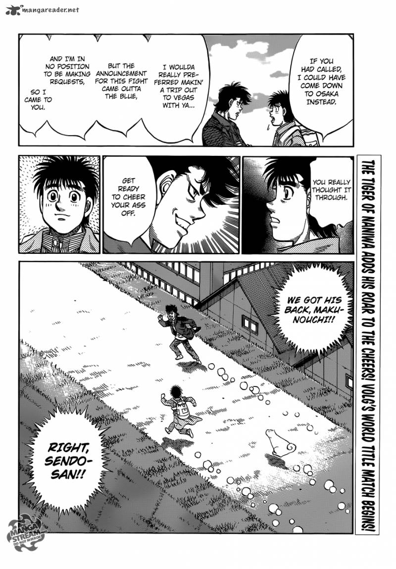 HAJIME NO IPPO Chapter 982 - Page 20