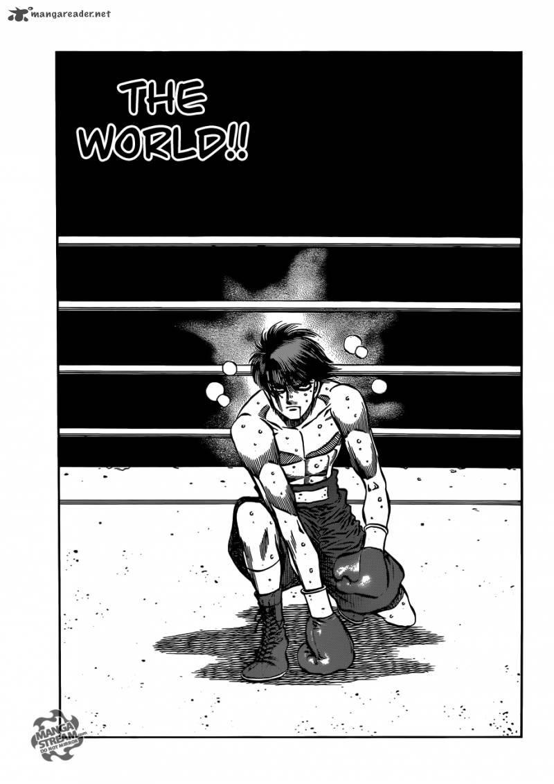 HAJIME NO IPPO Chapter 986 - Page 12