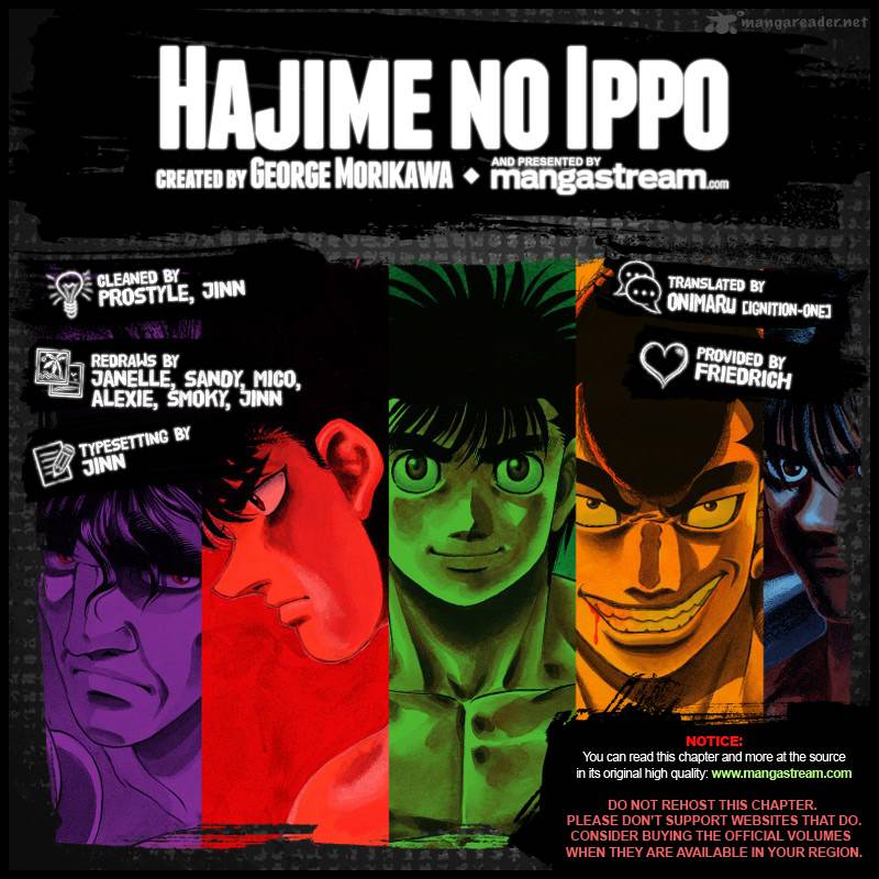 HAJIME NO IPPO Chapter 991 - Page 18