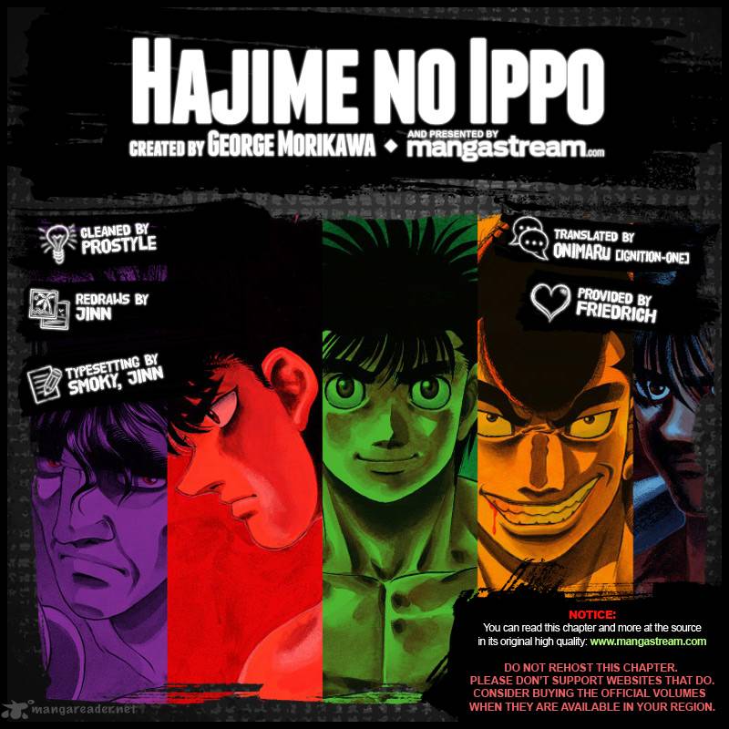 HAJIME NO IPPO Chapter 996 - Page 2