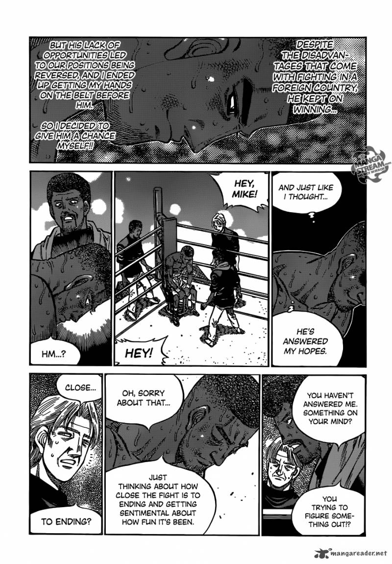 HAJIME NO IPPO Chapter 998 - Page 10