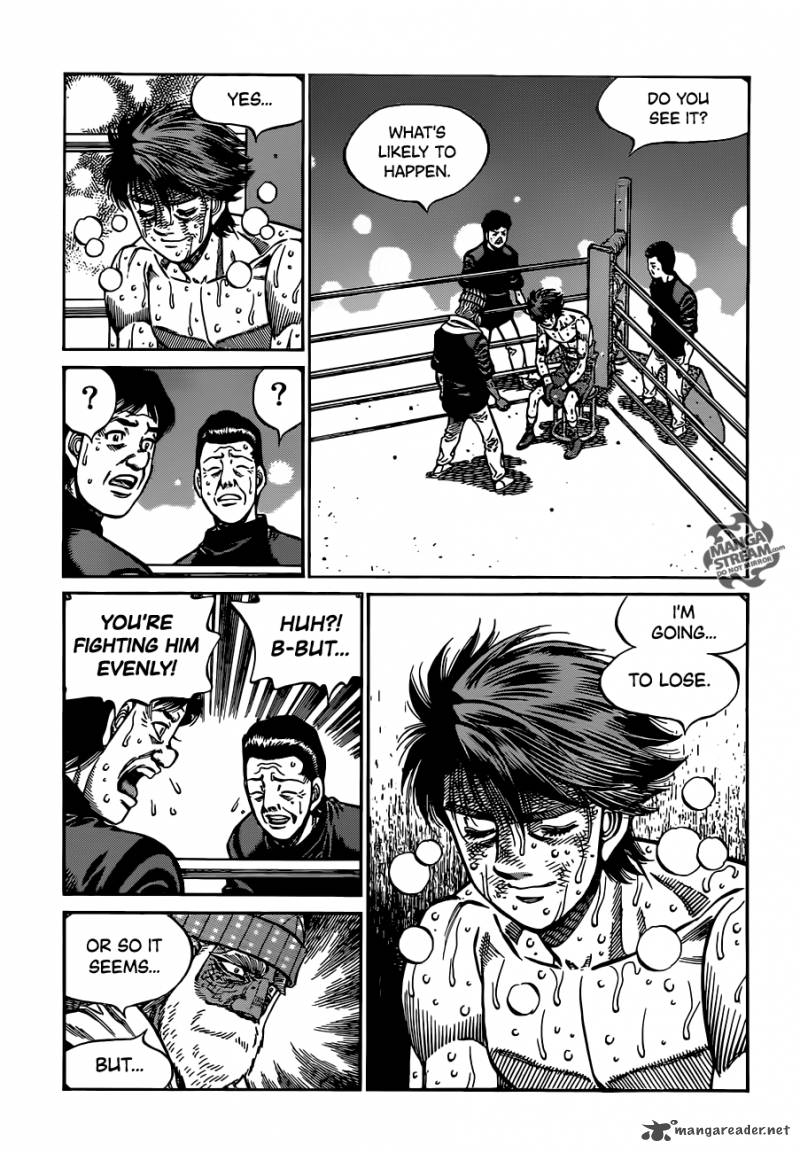 HAJIME NO IPPO Chapter 998 - Page 13