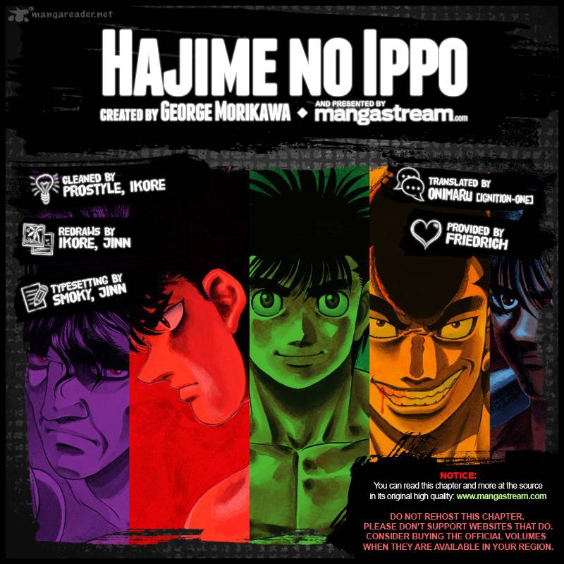 HAJIME NO IPPO Chapter 998 - Page 2