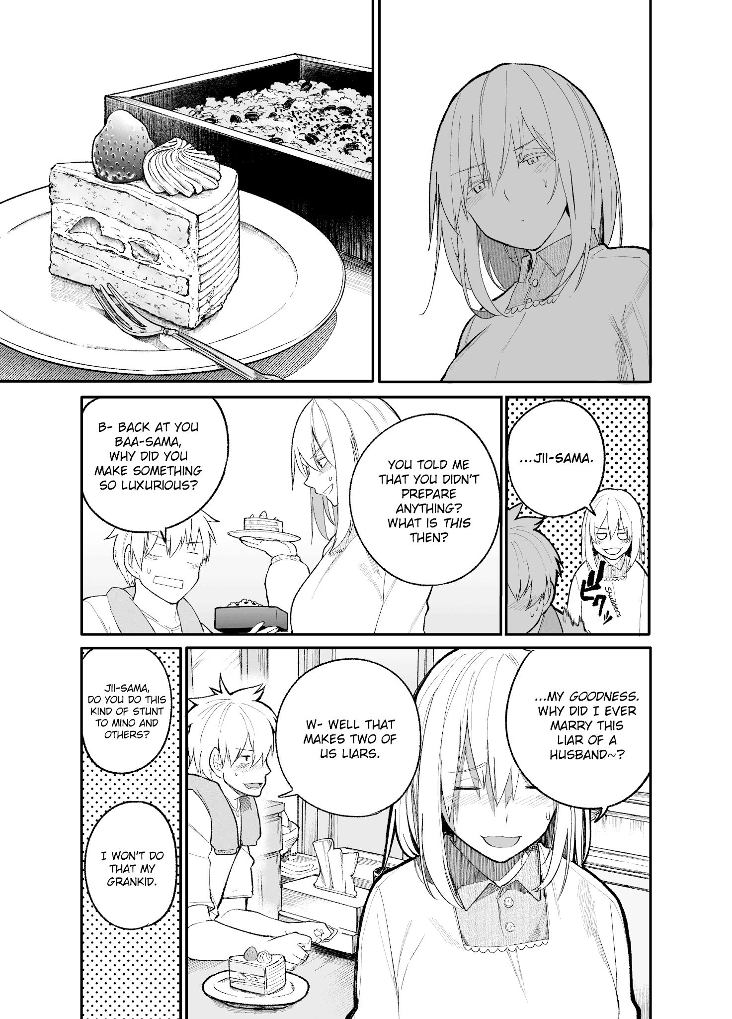 A Story About A Grampa And Granma Returned Back To Their Youth Chapter 22 - Page 3