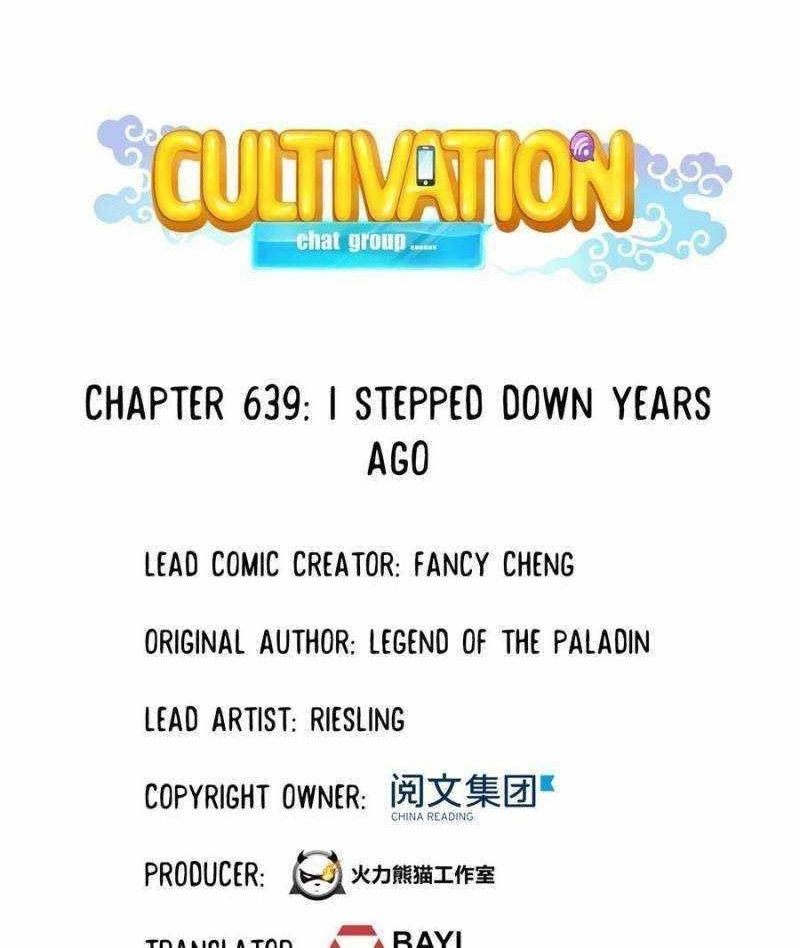 Cultivation Chat Group Chapter 639 - Page 1